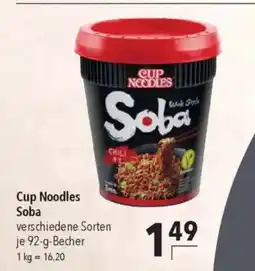Citti Cup noodles soba tilbud