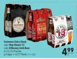 Citti Guinness Extra Stout oder Hop House 13 oder Kilkenny Irish Beer tilbud