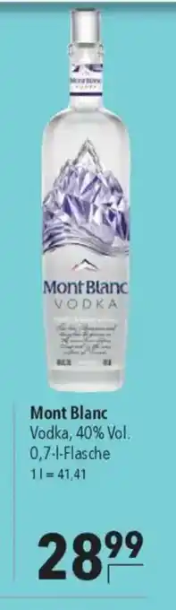 Citti Mont Blanc VODKA tilbud