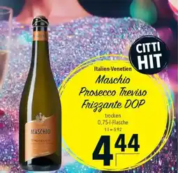Citti MASCHIO Prosecco Treviso Frizzante DOP tilbud