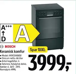 Føtex Keramisk komfur tilbud