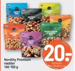REMA 1000 Nordthy Premium nødder 140-150 g tilbud