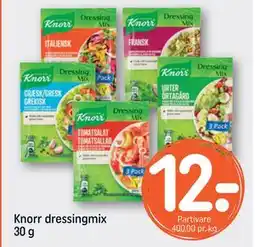 REMA 1000 Knorr dressingmix 30 g tilbud