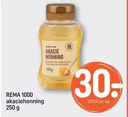 REMA 1000 REMA 1000 akaciehonning 250 g tilbud