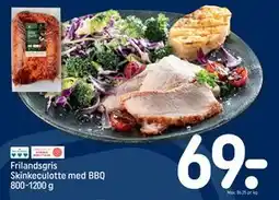 REMA 1000 Frilandsgris Skinkeculotte med BBQ 800-1200 g tilbud