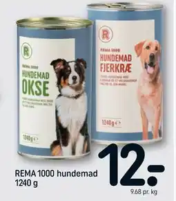 REMA 1000 REMA 1000 hundemad 1240 g tilbud
