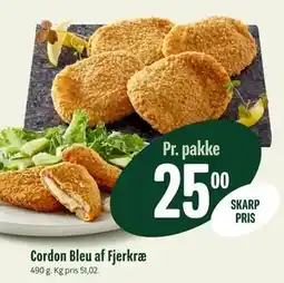 Min Købmand Cordon Bleu af Fjerkræ tilbud
