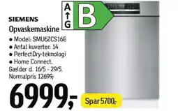 Føtex SIEMENS Opvaskemaskine tilbud
