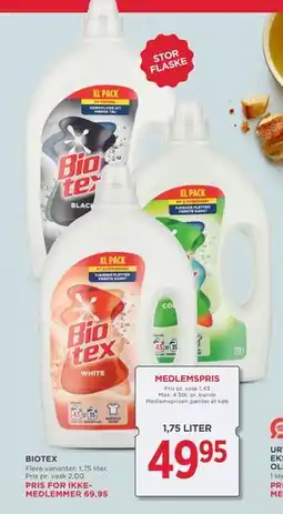 MENY BIOTEX tilbud