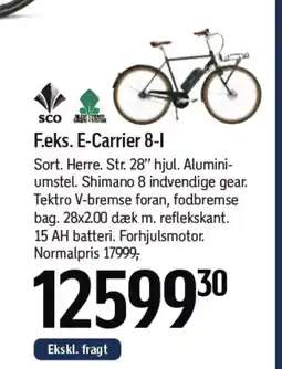 Føtex SCO F.eks. E-Carrier 8-1 tilbud