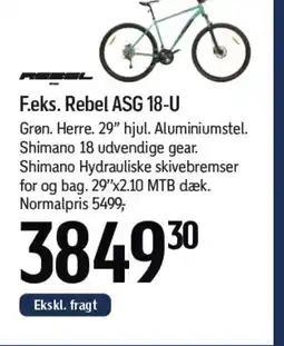 Føtex F.eks. Rebel ASG 18-U tilbud