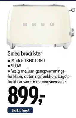 Føtex Smeg brødrister tilbud
