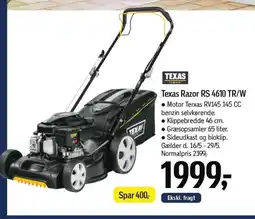 Føtex TEXAS Texas Razor RS 4610 TR/W tilbud