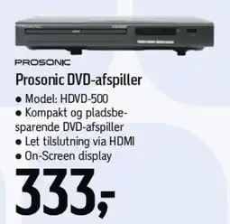 Føtex PROSONIC Prosonic DVD-afspiller tilbud