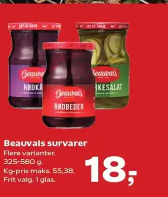 Kvickly Beauvais survarer tilbud