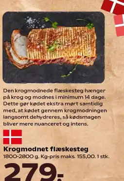 Kvickly Krogmodnet flæskesteg tilbud