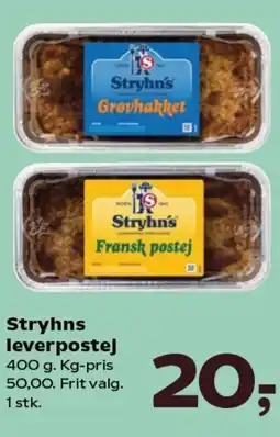 Kvickly Stryhn's Fransk postej tilbud