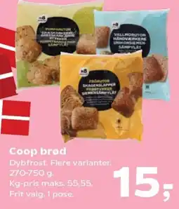 Kvickly Coop brød tilbud