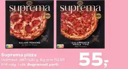 Kvickly Suprema pizza tilbud