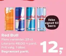 Kvickly Red Bull tilbud