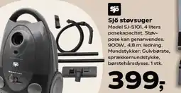 Kvickly Sjö støvsuger tilbud