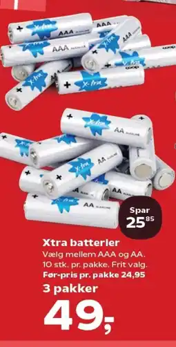 Kvickly Xtra batterier tilbud