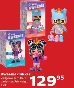 Kvickly Kweenie dukker Vælg imellem flere varianter. Frit valg. tilbud