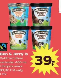 Kvickly Ben & Jerry tilbud