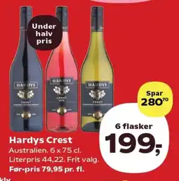 SuperBrugsen Hardys Crest tilbud