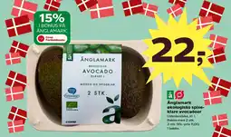 SuperBrugsen Änglamark økologiske spise- klare avocadoer Udenlandske, kl. I. tilbud