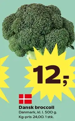 SuperBrugsen Dansk broccoli tilbud