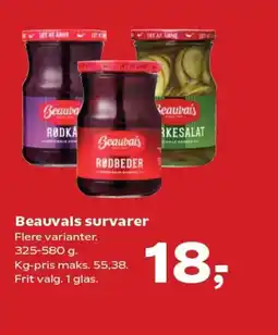 SuperBrugsen Beauvais survarer tilbud
