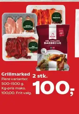SuperBrugsen Grillmarked Flere varianter. tilbud