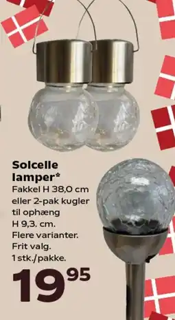 SuperBrugsen Solcelle lamper* tilbud