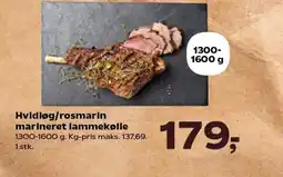 SuperBrugsen Hvidløg/rosmarin marineret lammekølle tilbud