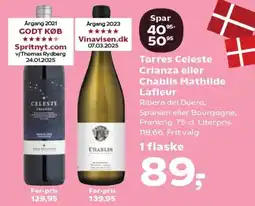 SuperBrugsen Torres Celeste Crianza eller tilbud