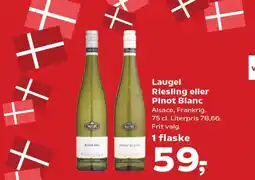 SuperBrugsen Laugel Riesling eller Pinot Blanc tilbud