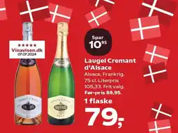SuperBrugsen Laugel Cremant d'Alsace tilbud
