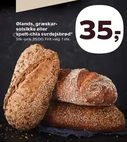 SuperBrugsen Ølands, græskar- solsikke eller tilbud