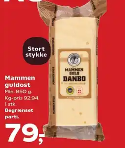 SuperBrugsen Mammen guldost tilbud