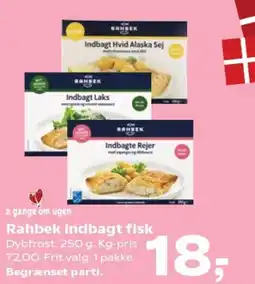 SuperBrugsen Rahbek Indbagt fisk tilbud