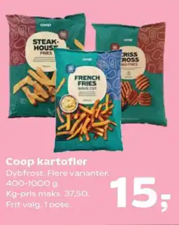SuperBrugsen Coop kartofler tilbud