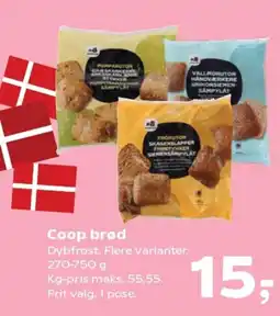 SuperBrugsen Coop brød tilbud