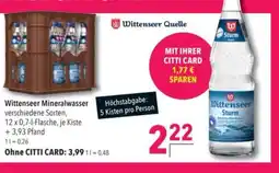 Citti Wittenseer Quelle tilbud