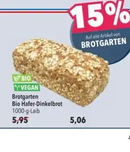 Citti Brotgarten Bio Hafer-Dinkelbrot tilbud