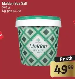 Fakta Tyskland Maldon Sea Salt tilbud