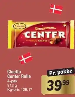 Fakta Tyskland Cloetta Center Rulle tilbud