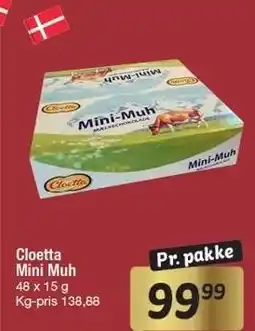 Fakta Tyskland Cloetta Mini Muh tilbud