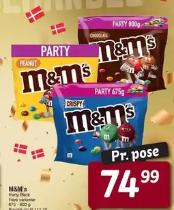Fakta Tyskland M&M's tilbud