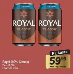 Fakta Tyskland Royal 0,0% Classic tilbud